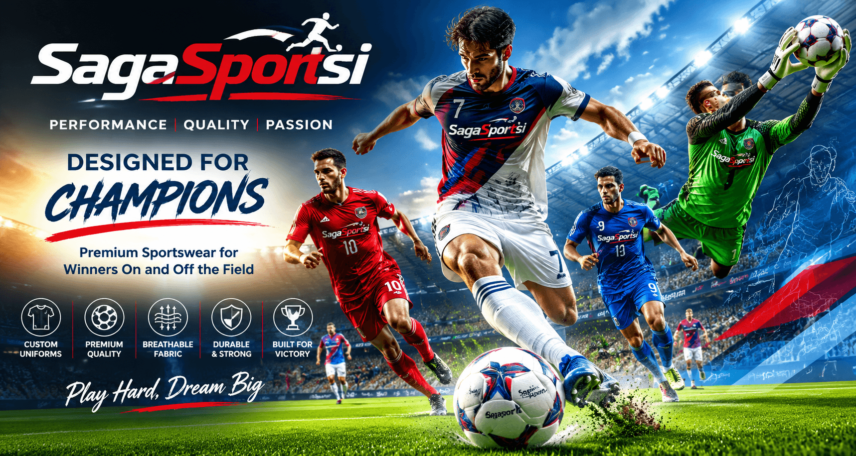 sagasports-football uniform SagaSports