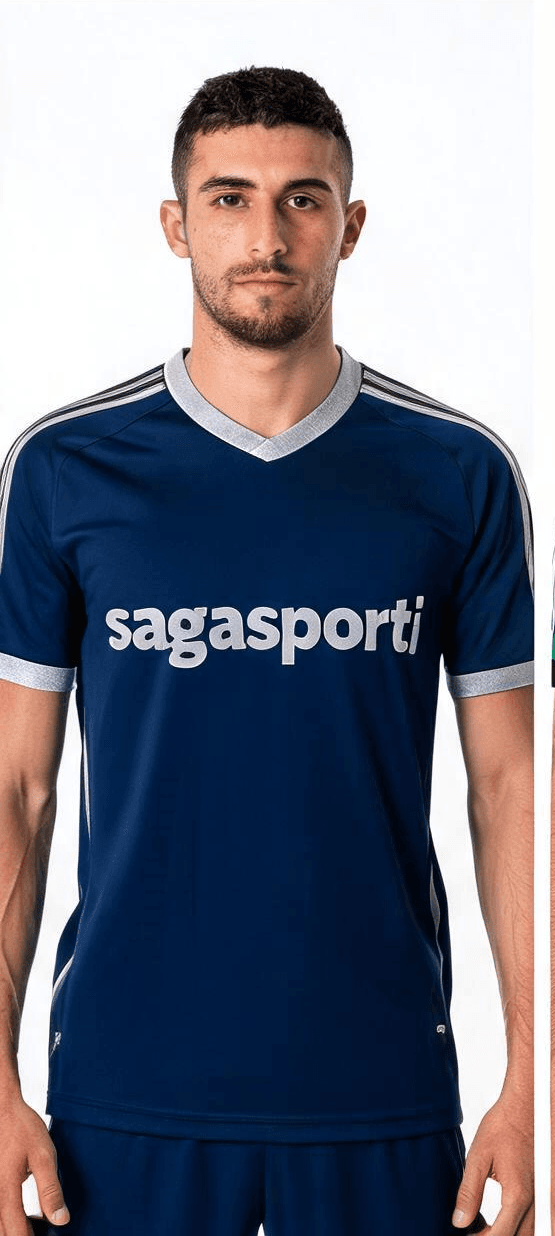 soccer uniform blue